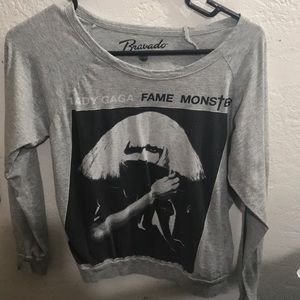 Lady Gaga graphic long sleeve